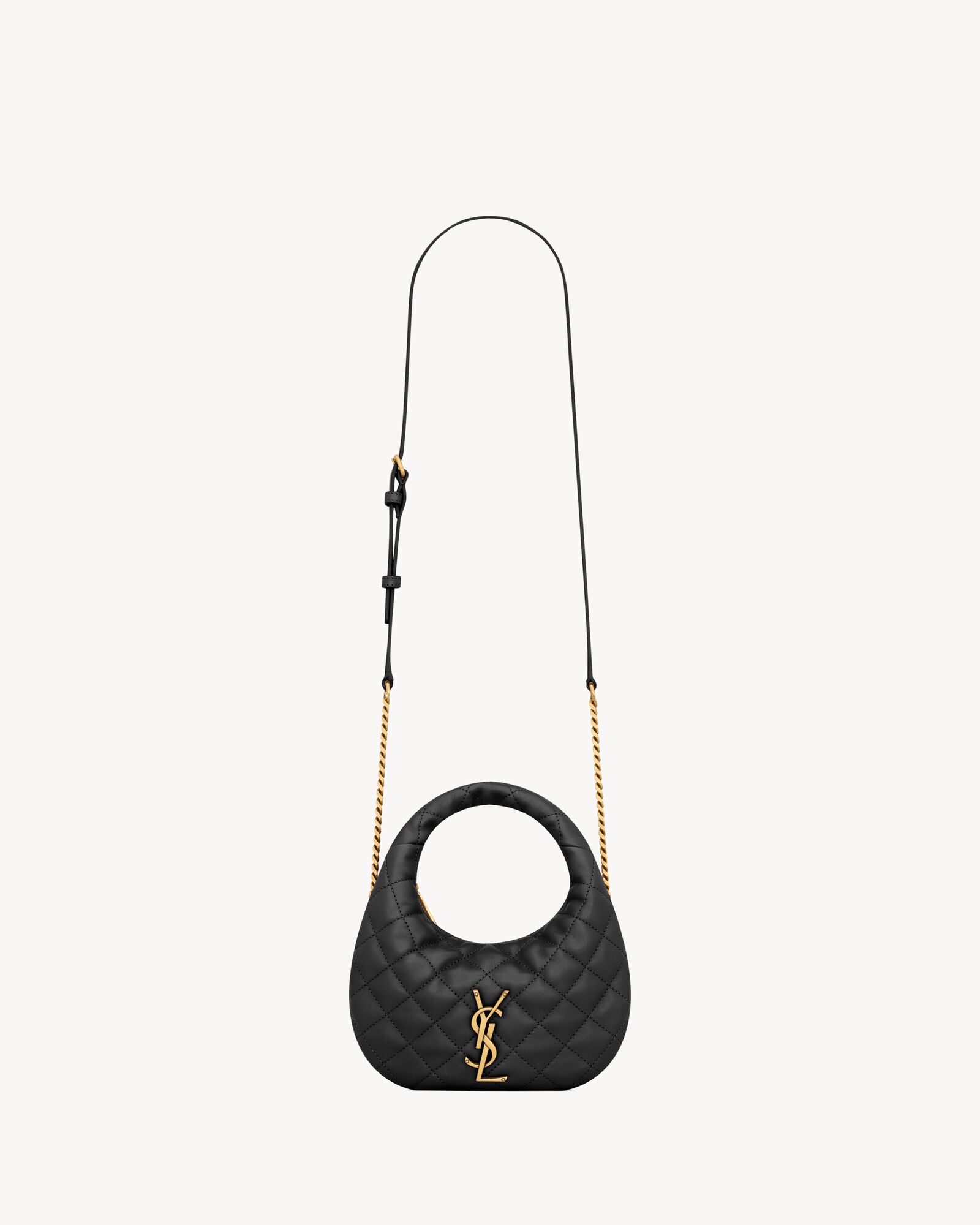 ICARINO Quilted Nappa Leather Mini Handbag