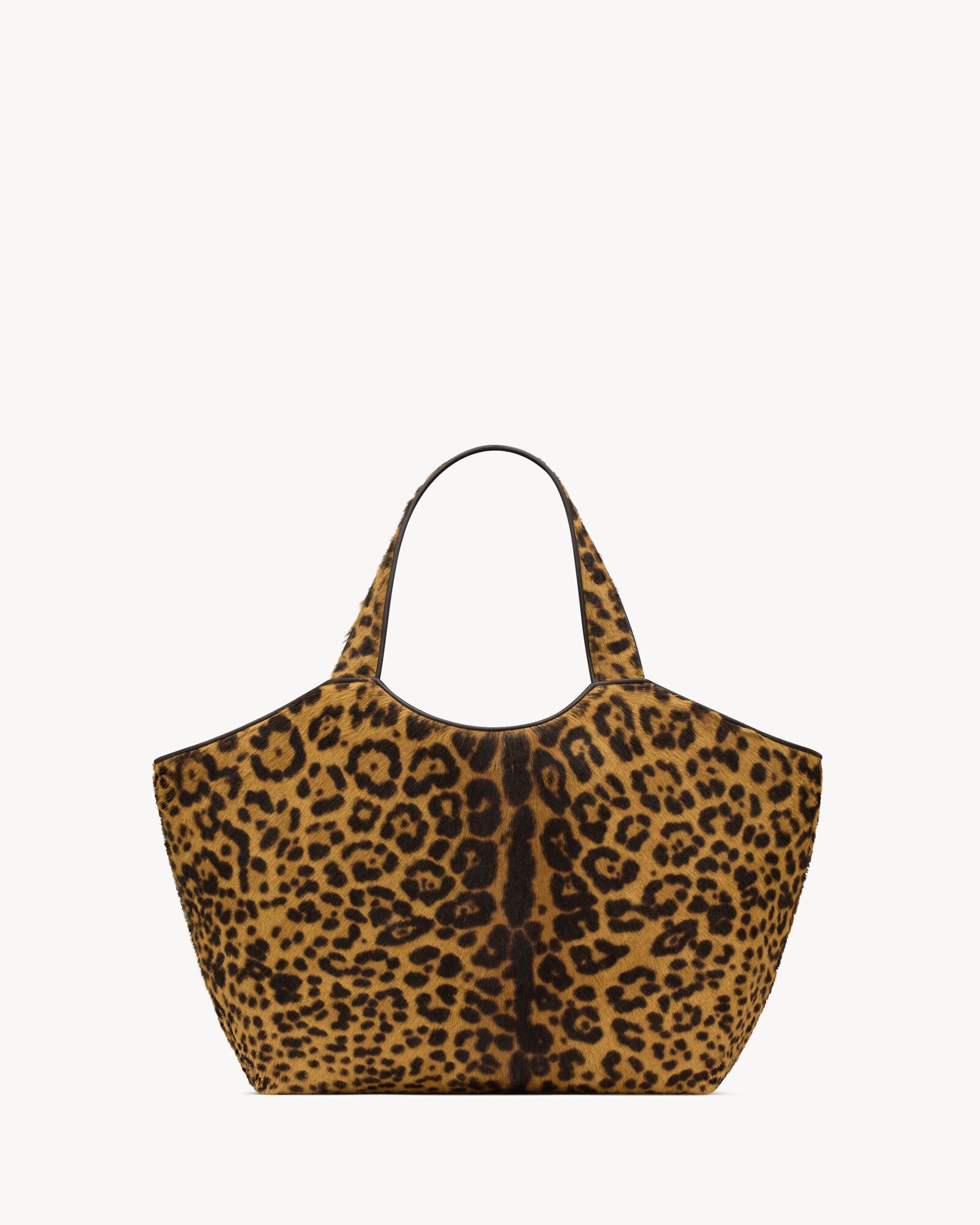 ICARE medium-sized horsehair effect leather handbag - Image 3