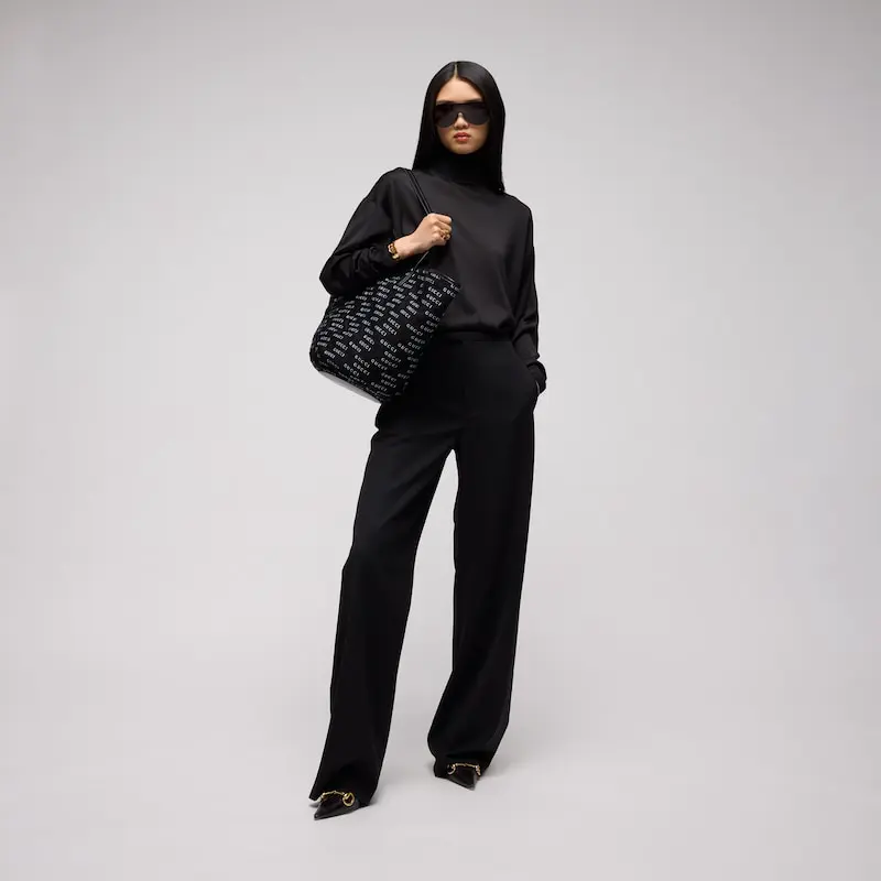 Maxi series woven large tote bag - Image 2