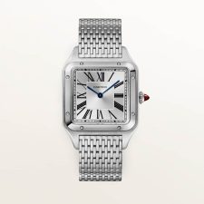 SANTOS-DUMONT watch large platinum manual winding