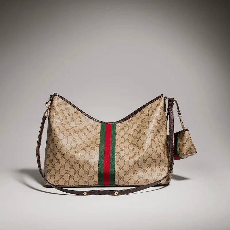 Decorative woven large shoulder bag (with detachable mini bag) - Image 6