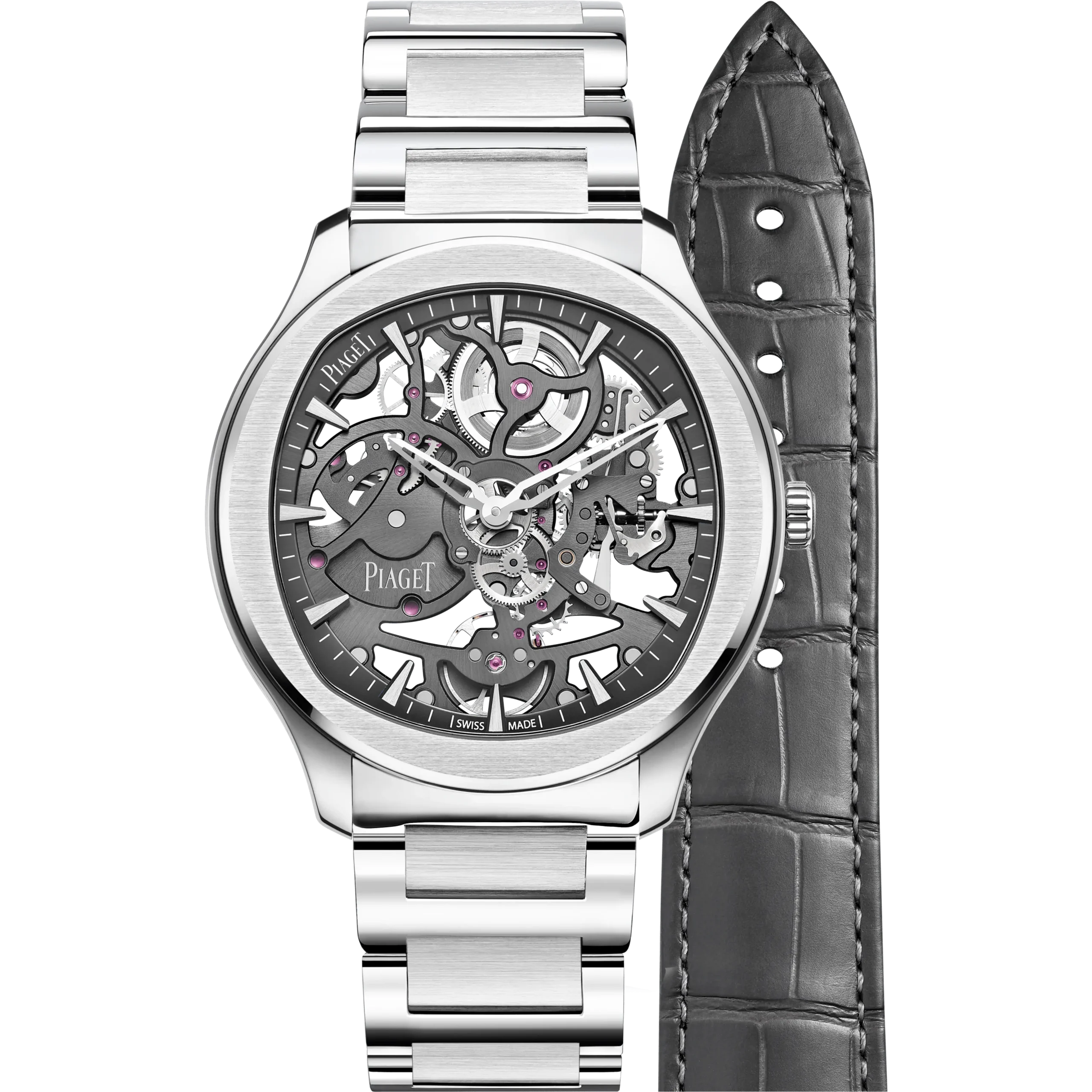Piaget Count Polo hollowed out watch