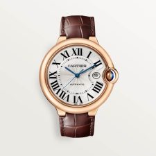 BALLON BLEU DE CARTIER Cartier Blue Balloon Watch 18K Rose Gold Automatic Chain