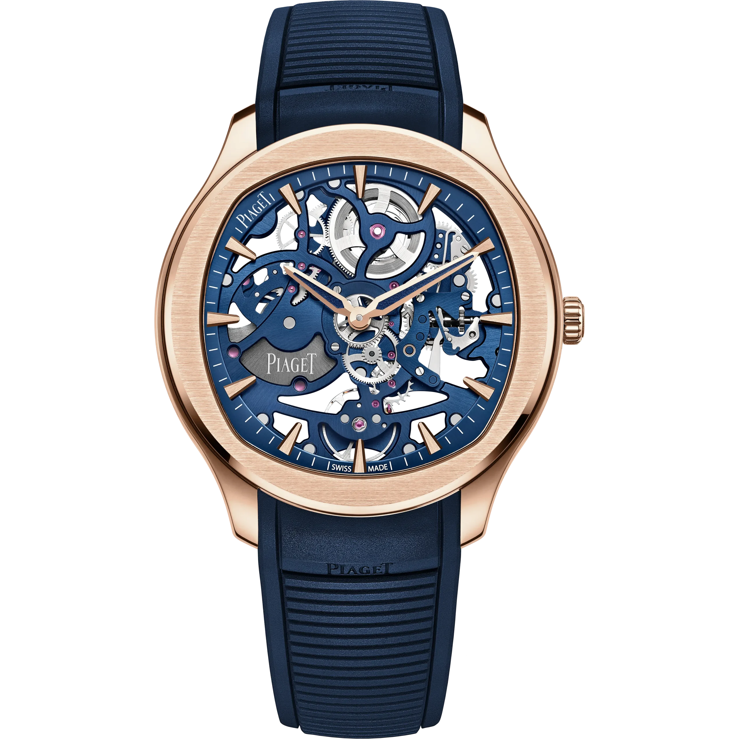 Piaget Count Polo series hollowed out wristwatch