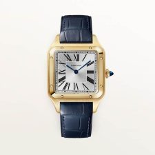 SANTOS-DUMONT watch large 18K gold manual winding