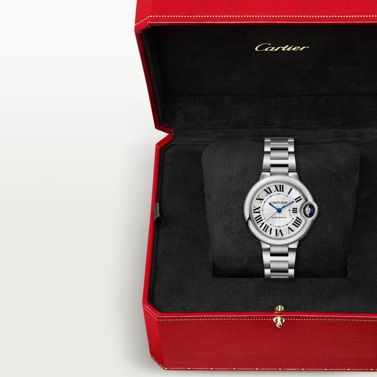 BALLON BLEU DE CARTIER Cartier Blue Balloon Watch Stainless Steel Automatic Chain - Image 4