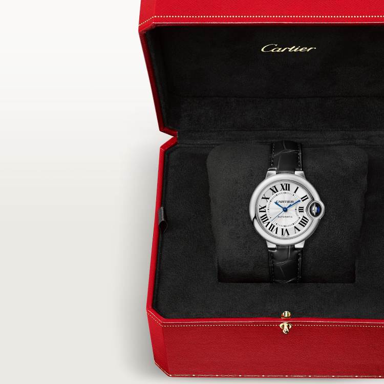 BALLON BLEU DE CARTIER Cartier Blue Balloon Watch Stainless Steel Automatic Chain - Image 4