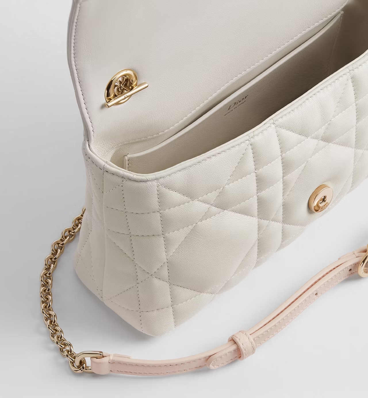 Dior Qixi My Tender Dior Top Handle Mini Chain Handbag - Image 4
