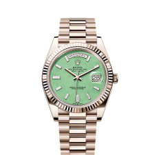 Week Calendar Type 40  Oyster style, 40mm, commemorative gold  Model 228235JG