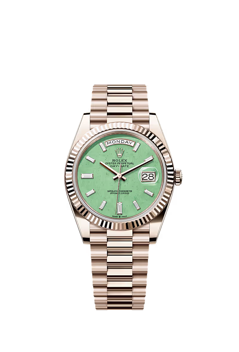 Week Calendar Type 40 Oyster style, 40mm, commemorative gold Model 228235JG