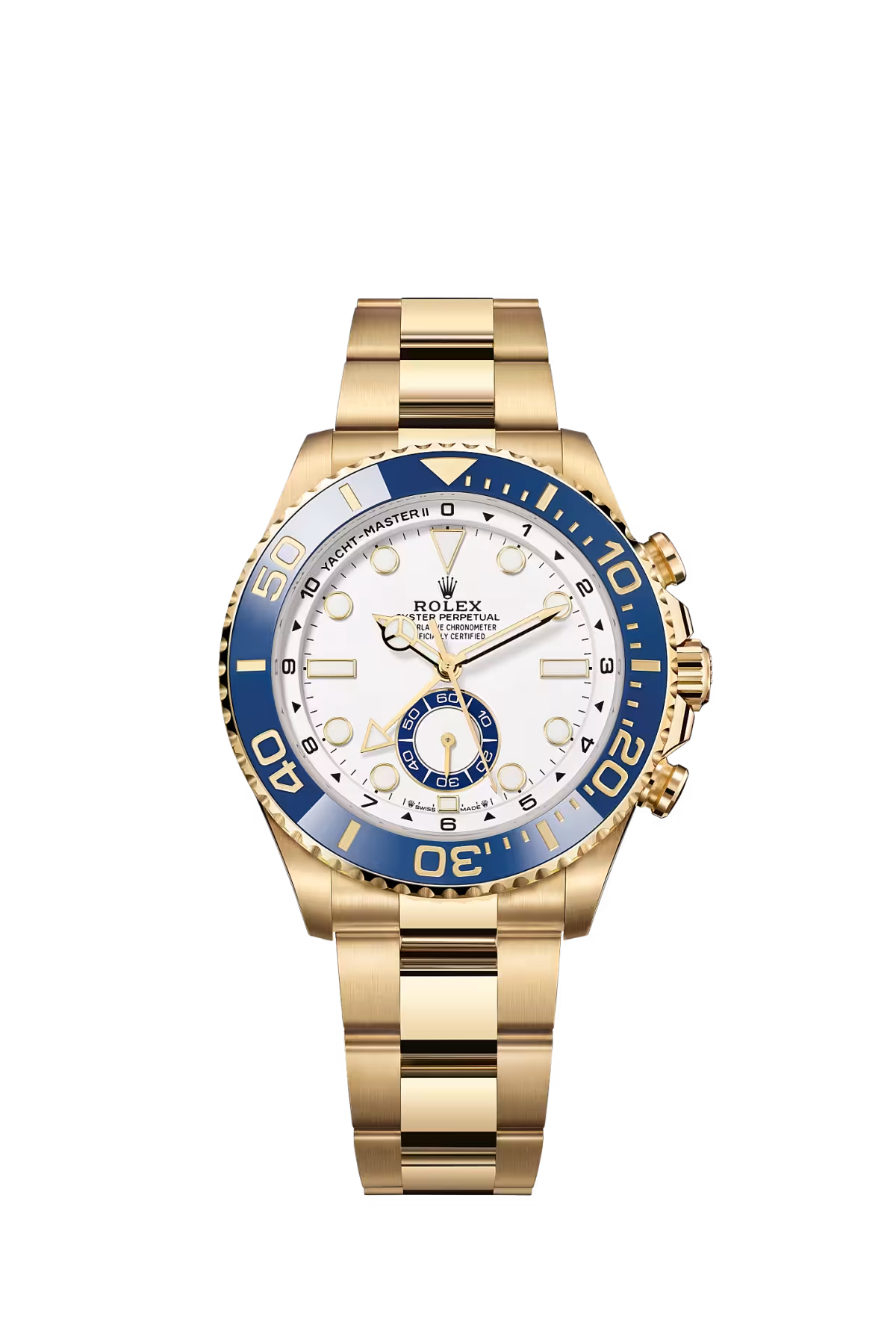 Yacht Master II Oyster style, 44mm, gold Model 126688