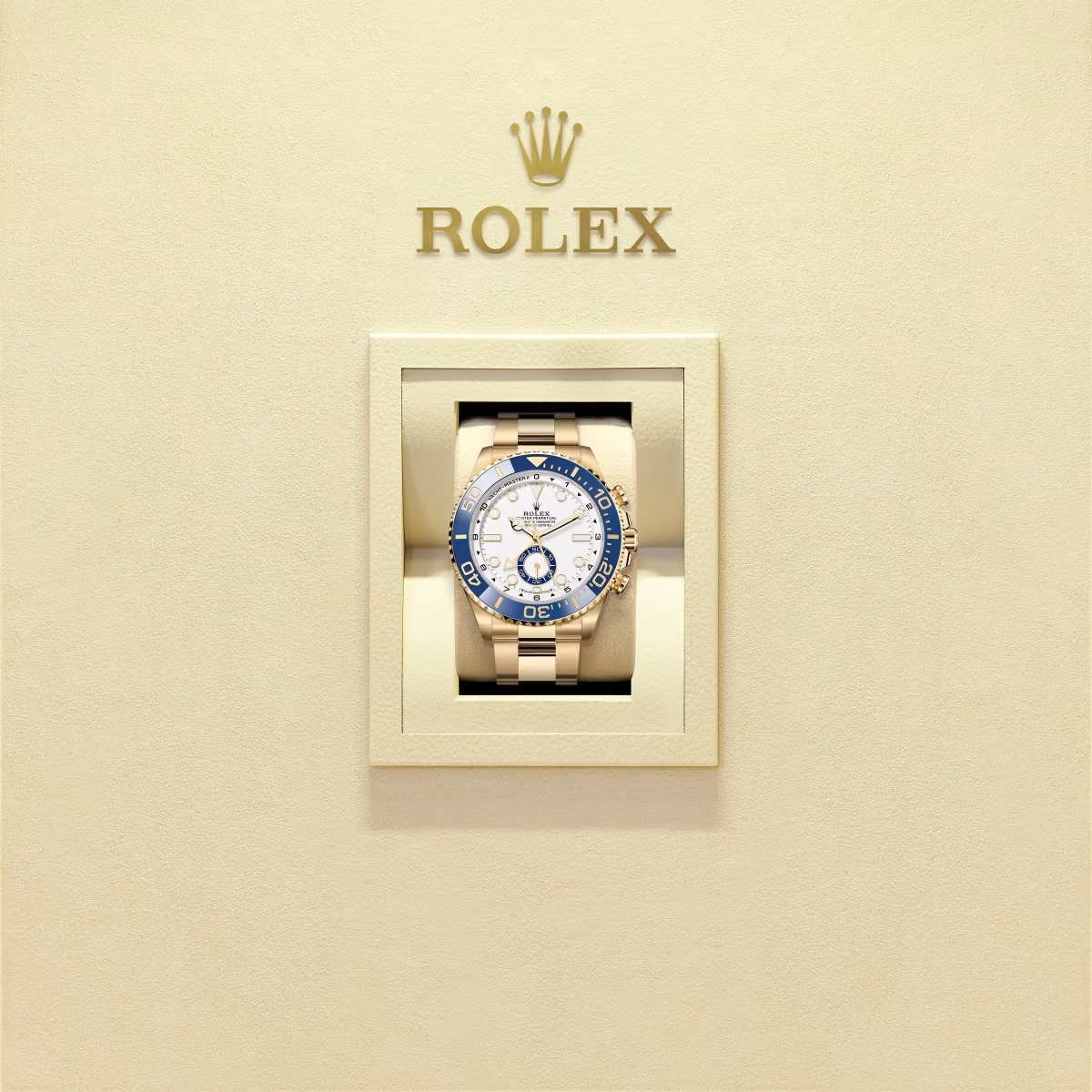 Yacht Master II Oyster style, 44mm, gold Model 126688 - Image 2