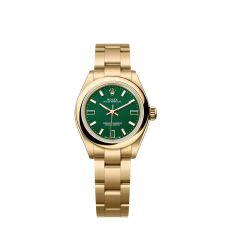 Oyster style constant motion type 28  Oyster style, 28mm, gold  Model 276208