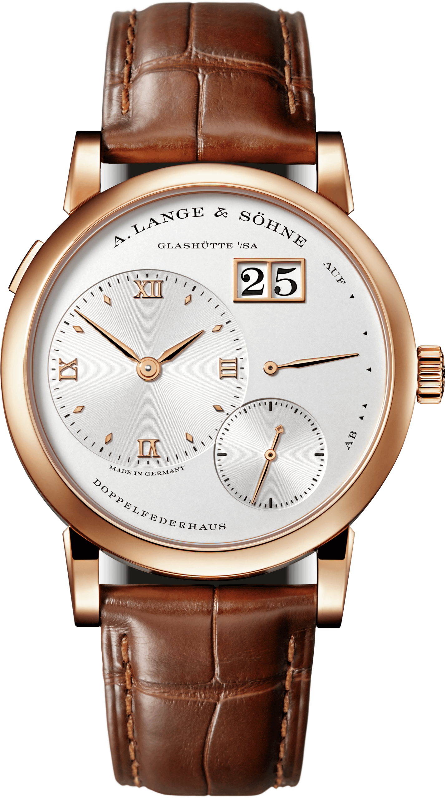 Lange 1 watch 750 rose gold version