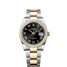 Log type 36  Oyster, 36mm, diamond, gold and oyster steel  Model 126283RBR