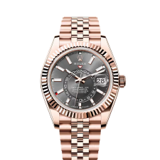Longitudinal navigator type  Oyster style, 42mm, Eternal Rose Gold  Model 336935