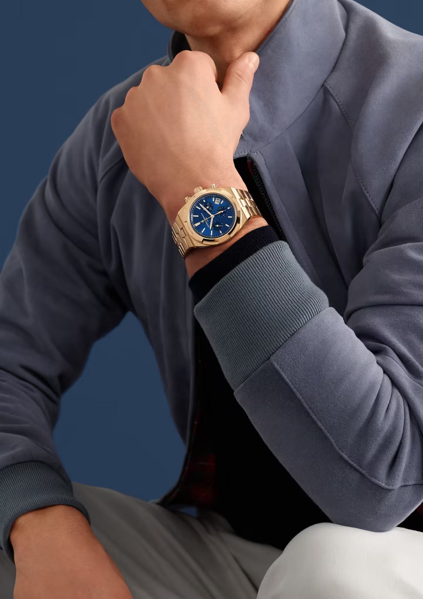 timing 5520V/210R-B952 42.5mm pink gold - Image 2