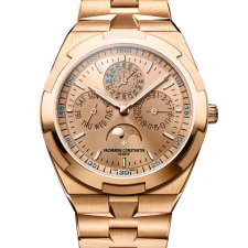 Ultra thin perpetual calendar wristwatch