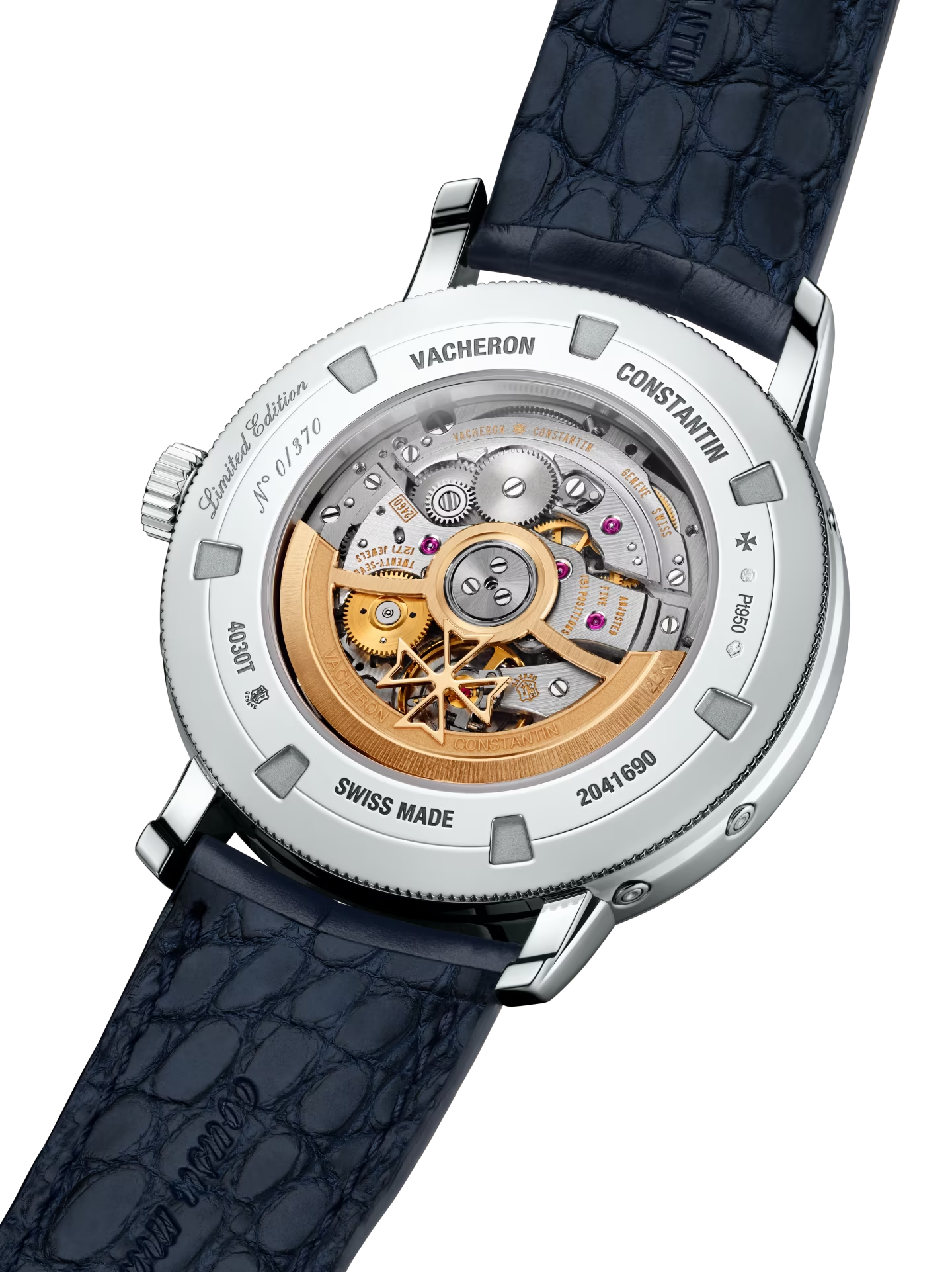 Perpetual Calendar Reverse Jump Calendar Engraved Watch - Image 4