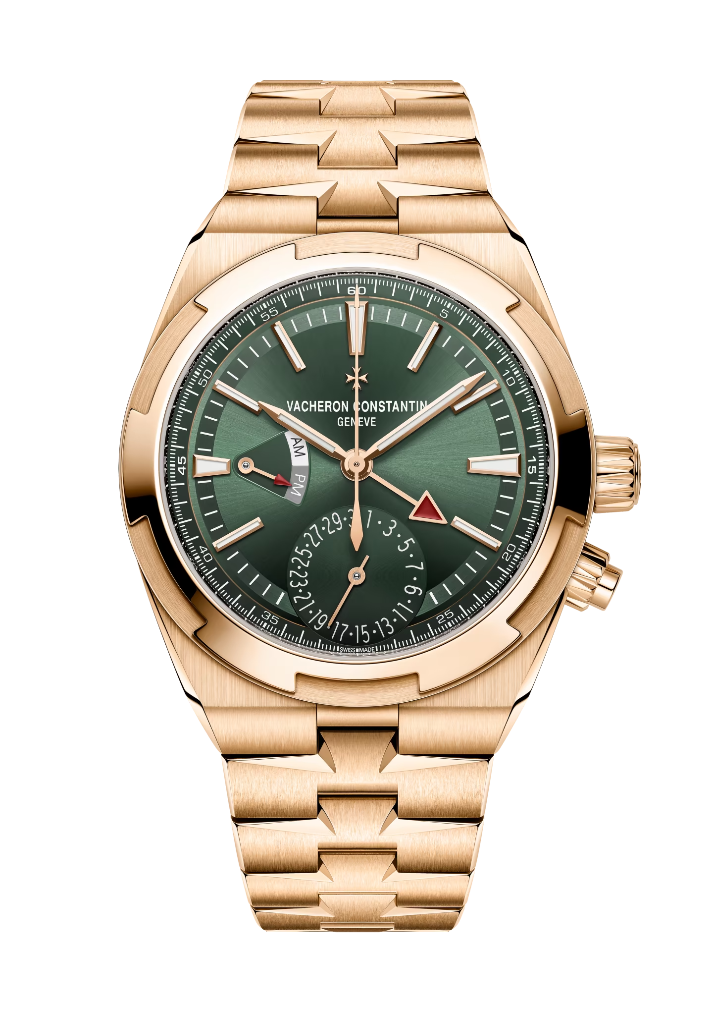 Two time zones 7920V/210R-B965 41mm pink gold
