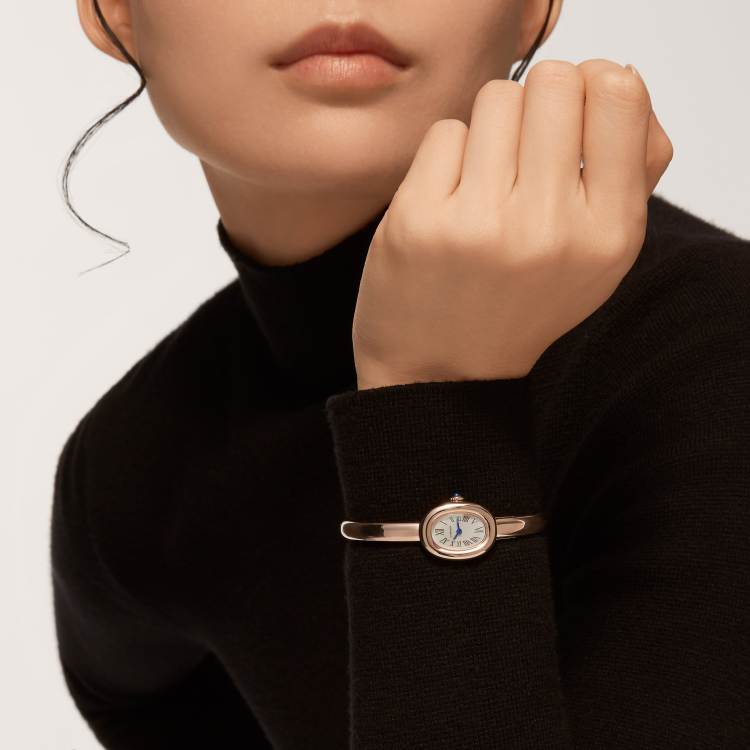 BAIIGNOIRE watch 17 18K rose gold quartz - Image 2