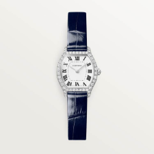 TORTUE watch MINI 18K rhodium plated white gold quartz