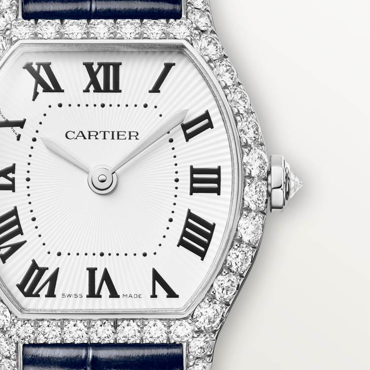 TORTUE watch MINI 18K rhodium plated white gold quartz - Image 3