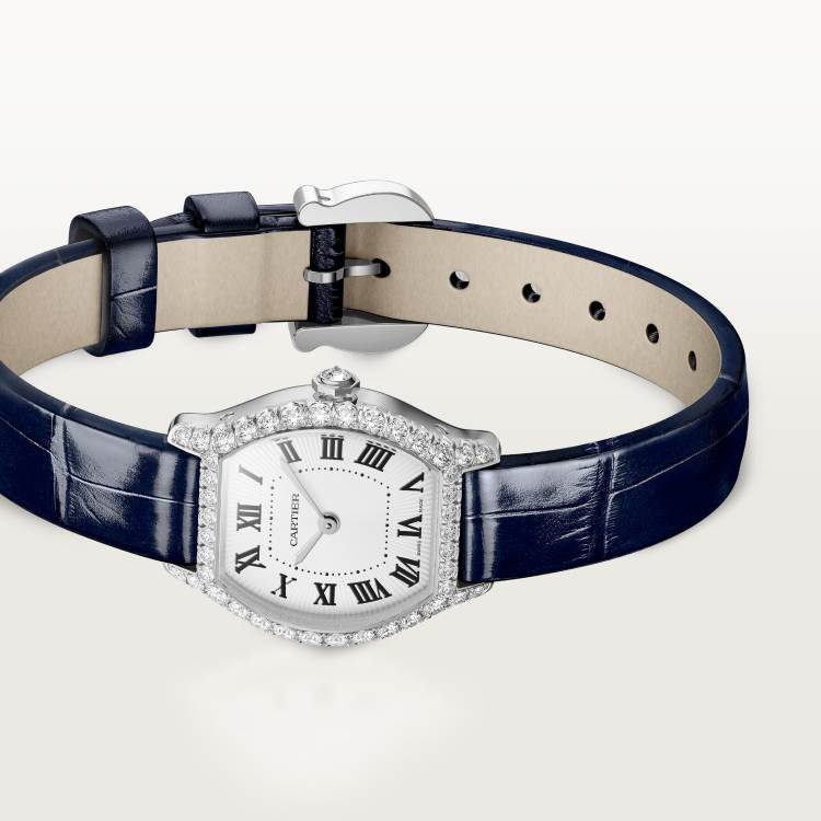TORTUE watch MINI 18K rhodium plated white gold quartz - Image 5