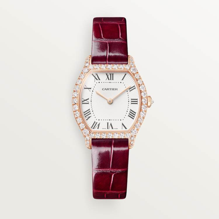 TORTUE watch small 18K rose gold quartz