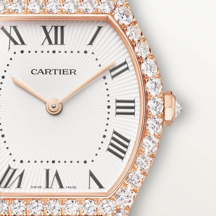 TORTUE watch small 18K rose gold quartz - Image 3