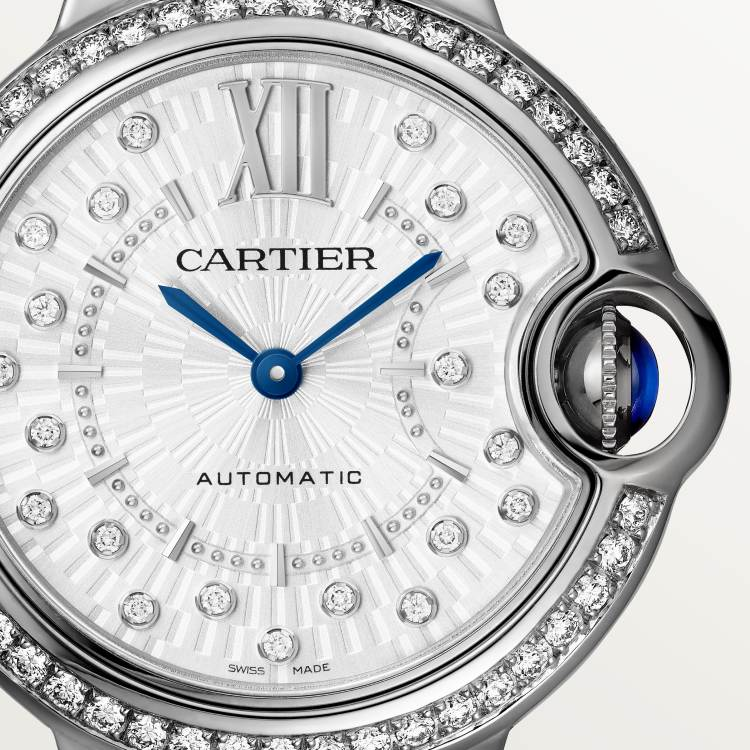 BALLON BLEU DE CARTIER Cartier Blue Balloon Watch Stainless Steel Automatic Chain - Image 2