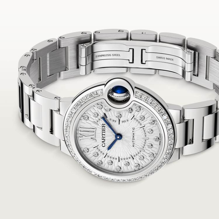 BALLON BLEU DE CARTIER Cartier Blue Balloon Watch Stainless Steel Automatic Chain - Image 5
