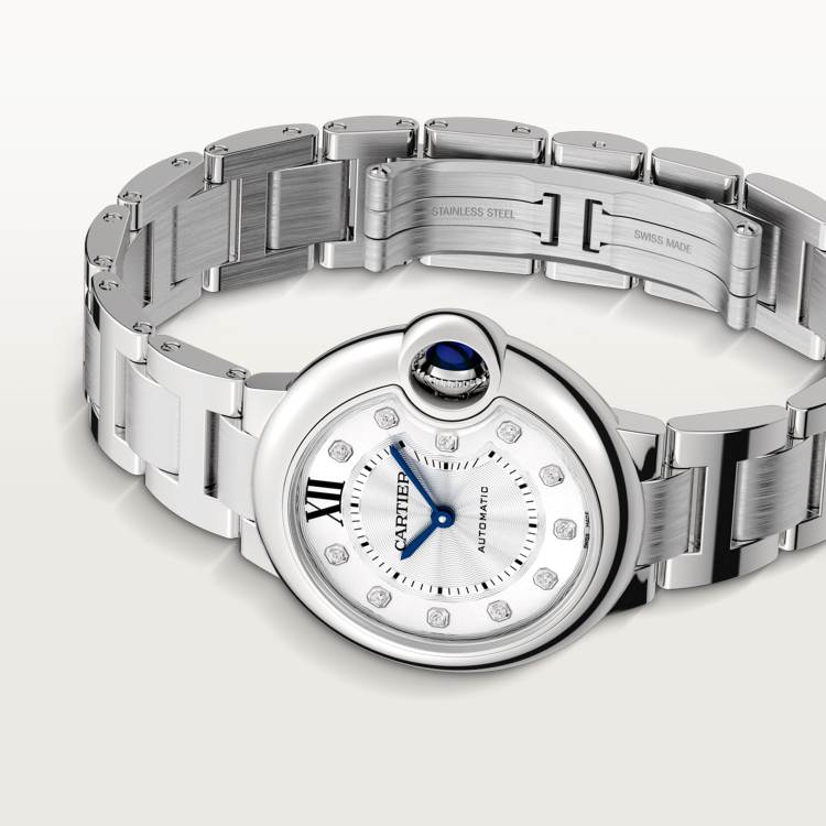 BALLON BLEU DE CARTIER Cartier Blue Balloon Watch Stainless Steel Automatic Chain - Image 5