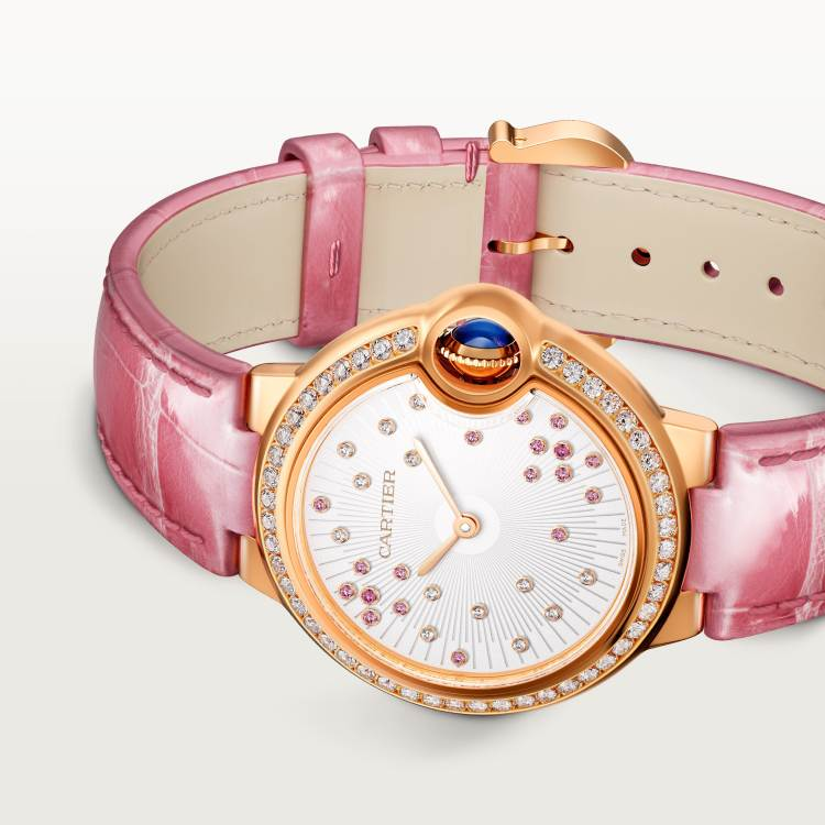 BALLON BLEU DE CARTIER Cartier Blue Balloon Watch 18K Rose Gold Automatic Chain - Image 5
