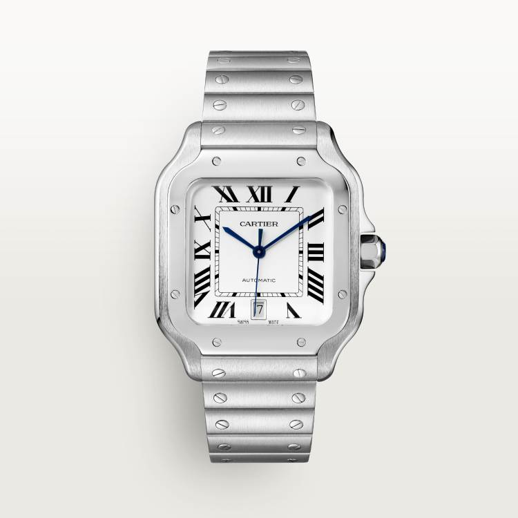 SANTOS DE CARTIER watch stainless steel automatic winding