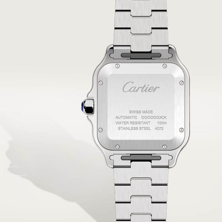 SANTOS DE CARTIER watch stainless steel automatic winding - Image 3