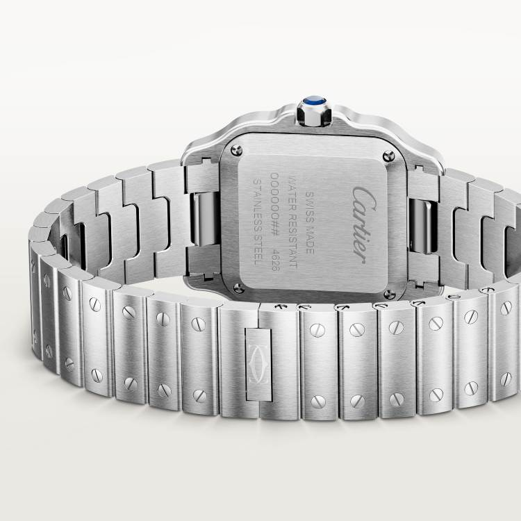 SANTOS DE CARTIER watch made of stainless steel and quartz - Image 3